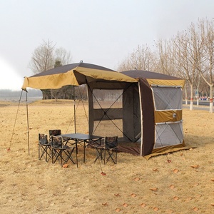 Juego <span class=keywords><strong>de</strong></span> carpa <span class=keywords><strong>de</strong></span> enlace trasero <span class=keywords><strong>para</strong></span> acampada al aire libre, toldo trasero <span class=keywords><strong>para</strong></span> coche, carpa lateral <span class=keywords><strong>para</strong></span> <span class=keywords><strong>SUV</strong></span> - Product Image 3