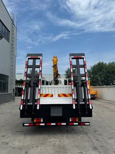 Camion grue Isuzu à transmission intégrale 3 tonnes 4 tonnes 5 tonnes, grue mobile, grue à flèche télescopique avec échelle télescopique hydraulique - Product Image 6