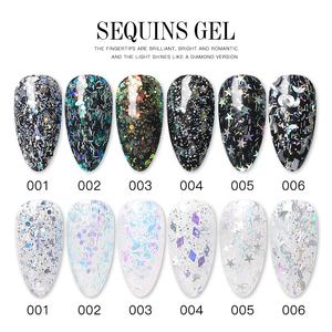 Nuevo Gel UV <span class=keywords><strong>de</strong></span> Uñas 2026, Permeable al Agua, Efecto Rompielo <span class=keywords><strong>de</strong></span> Hielo, Nude, Reflectante, Flash <span class=keywords><strong>de</strong></span> Explosión Estelar, Holográfico, Efecto Gelatina, Sin <span class=keywords><strong>Olor</strong></span>, Envío Rápido - Product Image 3