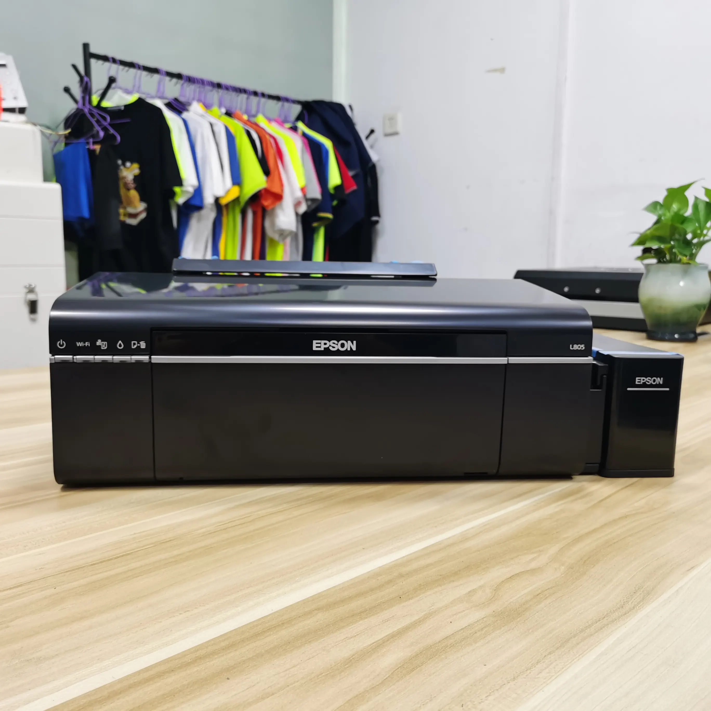 Impressora de tinta inkjet, impressora de cores original ep l805 6 a4 220v 110v