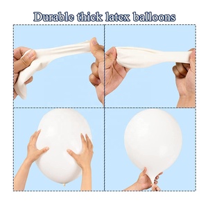 Wholesale Big Giant <strong>18</strong>" Happy Birthday Party Decoration Item Round <strong>18</strong> <strong>inch</strong> <strong>Latex</strong> Plain Multi Colour Decorative <strong>Balloon</strong> Ballon - Product Image 4