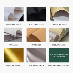 Boîte en papier pliable personnalisée en matériau recyclable avec logo de marque pour l'emballage de produits alimentaires et de thé - Product Image 6