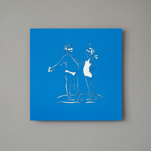 Best Choice Handmade Summer Beach Pop Love 3D Couple <b>Cards</b> High Quality Customizable <b>Paper</b> Offset Printing Chinese New Year - Product Image 6
