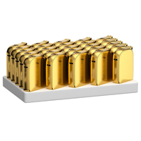 Briquet coupe-vent haut de gamme, personnalisé, imprimé, publicitaire, vente en gros, durable, rechargeable au gaz butane