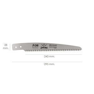 Lama di ricambio per sega Samurai JS 240 mm. - Product Image 2