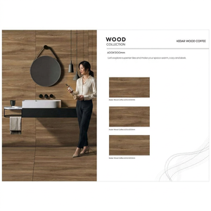กระเบื้องพอร์ซเลนลายไม้ Kadar Wood Crema ขนาด 600x1200 มม. สีเบจ คอลเลคชั่นสำหรับปูพื้นและผนัง - Product Image 5