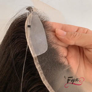 Pronto <span class=keywords><strong>per</strong></span> la spedizione: Topper <span class=keywords><strong>per</strong></span> <span class=keywords><strong>capelli</strong></span> con HD Lace Frontal Closure, Protesi capillare in <span class=keywords><strong>capelli</strong></span> umani <span class=keywords><strong>per</strong></span> la parte anteriore della testa, <span class=keywords><strong>per</strong></span> donne con linea frontale allontanata - Product Image 6