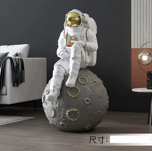 Figura Decorativa de Astronauta de Resina para el Año Nuevo, Astronauta en la Luna, Caminando en el Espacio, Regalo para Amantes del Espacio - Product Image 5