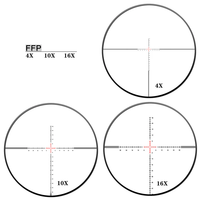DISCOVERYOPT HS 4-16x44 FFP Lunette de visée antichoc Tube de 30mm longue portée visée optique de chasse
