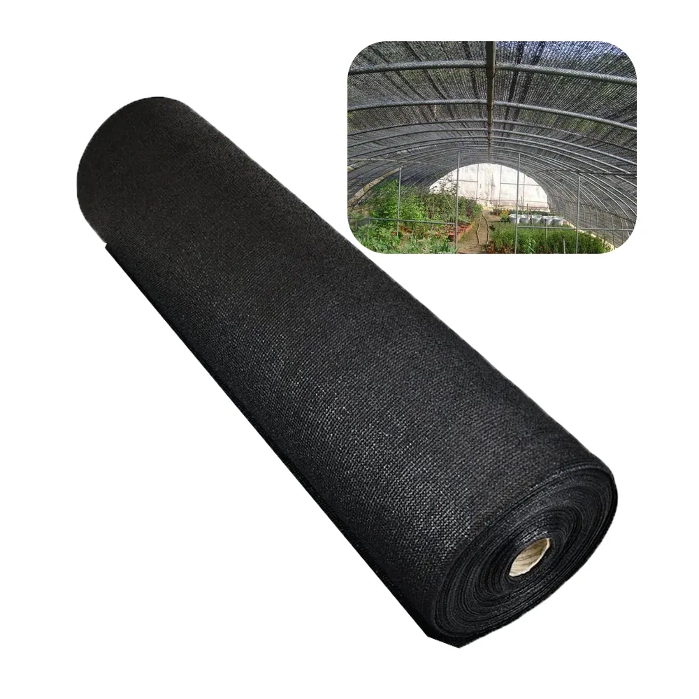 30%40%60%80%Black agricultural shade sails nets shade cloth roll sun shade net