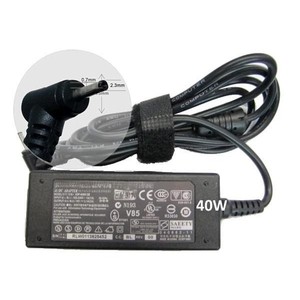 Caricabatterie - caricatore portatile da 40W, 19V, 2.1A, con connettore da 2.5 mm x 0.7 mm, ideale per dispositivi - Product Image 1