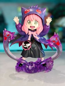 HESPER 16cm Nueva Figura de Acción de PVC Hecha a Mano de Anya Cos Gengar de Anime Spy Family, 2 Estilos, Juguete de Dibujos Animados Unisex - Product Image 3