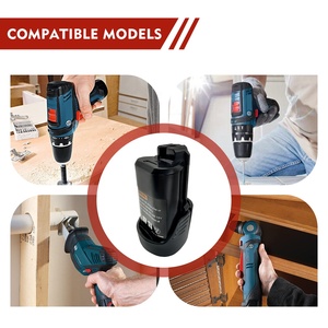 Batería de repuesto de 3.0Ah para baterías Bosch de 12V BAT414, compatible con herramientas de iones de litio Bosch de 12V Max BAT420 GBA12V30 BAT411 - Product Image 6