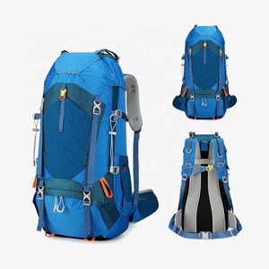 Zaino multifunzione da esterno con zaino da <span class=keywords><strong>trekking</strong></span> con zaino da campeggio impermeabile da viaggio 65l - Product Image 2