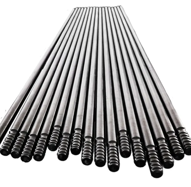 R25 R32 R38 T38 T45 T51 Rock Drill Rod Extension Rod For Mining Machinery