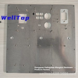 Panel de Fabricación de Chapa Metálica Soldada, Impresión Serigráfica Anodizada y Pulida con Arena, Chasis de Aluminio Curvado Personalizado de Fábrica - Product Image 1