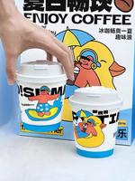 La finition brillante imprimée par logo de tasses de papier jetables qui respecte l'environnement biodégradable de doubles tasses à mur unique de PE classe 8oz 16oz