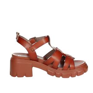 Sandalo con Tacco da Donna Refresh in Pelle 170652 Stile Chunky Platform - Product Image 4