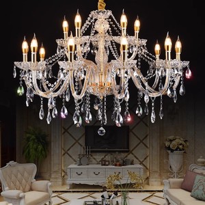 Lustre moderne européen en verre cristal K9 avec <span class=keywords><strong>clip</strong></span> pour la décoration du salon, de la chambre, de la salle à manger et du hall d'hôtel - Product Image 5