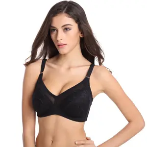 Hot Plus Large Big Size Bralette Lace Bras for Women's Bra Underwear Sexy Lingerie Super Push up Brassiere