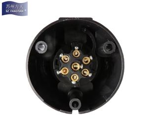 Vente <span class=keywords><strong>de</strong></span> haute qualité à bon <span class=keywords><strong>prix</strong></span> ISO 3732 FT-001F fiche et prise <span class=keywords><strong>de</strong></span> <span class=keywords><strong>remorque</strong></span> à 7 pôles rallonge en spirale à 7 broches - Product Image 4