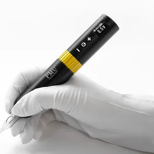 עוצמה אלחוטי גבות שפתיים אייליינר קרקפת Micropigmentation רוטרי קעקוע עט מכונת איפור קבוע