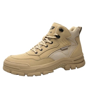 Zapatos de Seguridad de Trabajo para Hombre, Nuevos, Originales, con Puntera de Acero, Resistentes al Desgaste, Antideslizantes, Botas Cortas, Protección Laboral para Soldador - Product Image 1