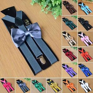 Tirantes para Hombre con Pajarita, Conjunto de Pajarita de Moda, Tirantes Ajustables para Niños, Niñas y Mujeres, Accesorios para Bodas - Product Image 2