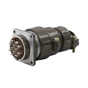 Conector Circular de Aviación P32 de 4 Pines a 19 Pines, Enchufe y Toma con Orificios de Montaje de 32 mm, Variedad de Opciones de Pines: 8, 10, 12, 14 Pines - Product Image 1