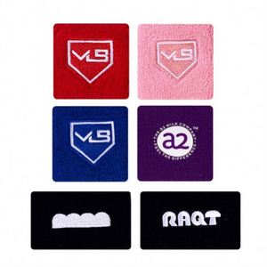 สายรัดข้อมือผ้าคอตตอนสำหรับเล่นกีฬาผ้าคาดซับเหงื่อแบบปักโลโก้ - Product Image 6