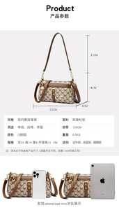 Fashion New Designer Crossbody Bags High Quality PU Leather Shoulder Messenger Bag Casual <b>Totes</b> Luxury Women Handbags and Purses - Product Image 3