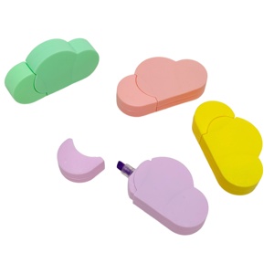 <span class=keywords><strong>Mini</strong></span> surligneur promotionnel très mignon, couleur <span class=keywords><strong>pastel</strong></span> ou néon, stylo surligneur multicolore, marqueur avec surligneur - Product Image 3