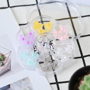 Décorations d'ongles 3D, boite de 10 pièces, breloques, Kawaii, tendance, coréen et japonais, résine mixte, accessoires de manucure de styliste - Product Image 5