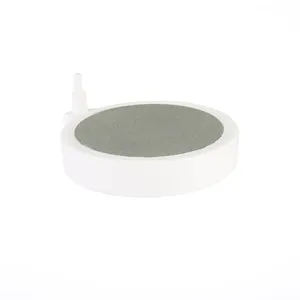 Grey And White Color Air Stone For Aquarium Fish Tank Nano Bubble 106MM Diameter S-003