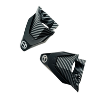 Abat-jour en fibre de carbone pour scooter électrique Teverun Fighter Supreme/Supreme 7260R/Supreme Ultra, version améliorée, couvercle LED