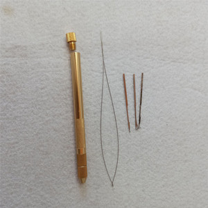 AWYQYH Metall-Microring-Verbindungsstücke Perlen-Einfädler mit Haken-Nadeln (Modell Metall-Schlaufe) - Product Image 4