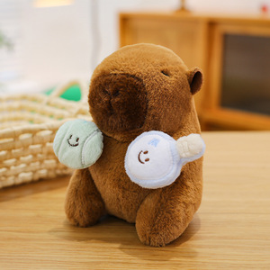 Peluche Capybara Marron, Cadeau Idéal pour la Maison, Convient aux Garçons <span class=keywords><strong>et</strong></span> aux Filles, Peluche Capybara Super Douce, Peluche Capybara Anti-Stress - Product Image 6