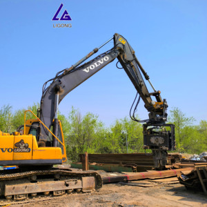 6m, 8m, 12m di lunghezza del foglio pila impugnatura laterale vibro martello per PC200 PC210 PC220 <span class=keywords><strong>PC300</strong></span> escavatore, foglio <span class=keywords><strong>pile</strong></span> <span class=keywords><strong>driver</strong></span> - Product Image 1