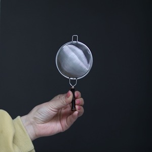 Stainless Steel Tea Strainer 304 Mesh Reusable Bamboo Handle Tea Brewing Filter Net Creative Retro Japanese Style - Product Image 3