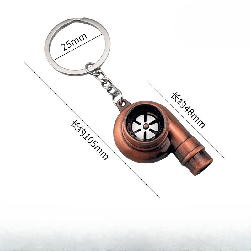 Big Turbo Keychain Copper