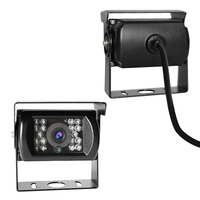 Cámara de Visión Trasera Profesional AHD 1080P con 18 LED IR Visión Nocturna 115 °   Cámara de Visión Trasera para Camión, Gran Angular, Impermeable IP68