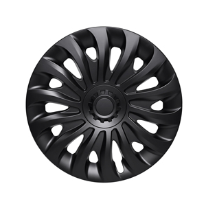 Juego de <span class=keywords><strong>tapacubos</strong></span> negro mate de 18 pulgadas, diseño simétrico, Protector de llanta, cubierta de rueda ABS para 2024 <span class=keywords><strong>Tesla</strong></span> <span class=keywords><strong>Model</strong></span> 3 Highland - Product Image 1