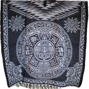 OEM/ODM Chal Cuadrado Personalizado Mexicano de Poliéster/Algodón con Estampado Digital, Borlas, Estilo Étnico, Reversible, Tejido, Nuevo Estilo - Product Image 6