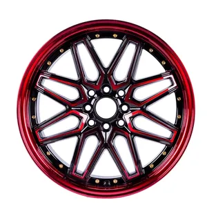 YXQ Customized Color Aluminum Casting Car Wheels 17 Inch Alloy Rim For Sale