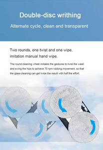 Nhà máy tùy chỉnh điều khiển từ xa kính từ sạch cửa sổ rửa tự động Máy giặt Điện - Product Image 4