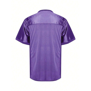 Maillot de football hip-hop personnalisé avec logo, coupe classique, style streetwear sportif - Product Image 4
