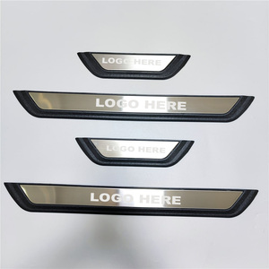 Auto Styling Accessoires Rvs Deur Dorpel Pedaal Trim Welkom Scuff Plaat Exterieur Accessoire Voor Toyota <span class=keywords><strong>Corolla</strong></span> 2019-2023 - Product Image 3