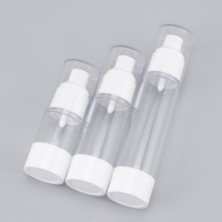 Emballage pour soins de la peau, flacon pompe sans air en plastique de 15 ml, 30 ml, 50 ml, flacon vaporisateur pour le corps de 100 ml, flacon pour lotion, emballage cosmétique