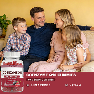 โคเอนไซม์ คิวเท็น กัมมี่ รสราสเบอร์รี่ 60 เม็ด สำหรับผู้ใหญ่ วีแกน ปราศจากน้ำตาล ช่วยเพิ่มความหนาแน่นของกระดูก บำรุงสุขภาพหัวใจและเซลล์ |   ผู้ผลิตอุปกรณ์ดั้งเดิม - Product Image 3