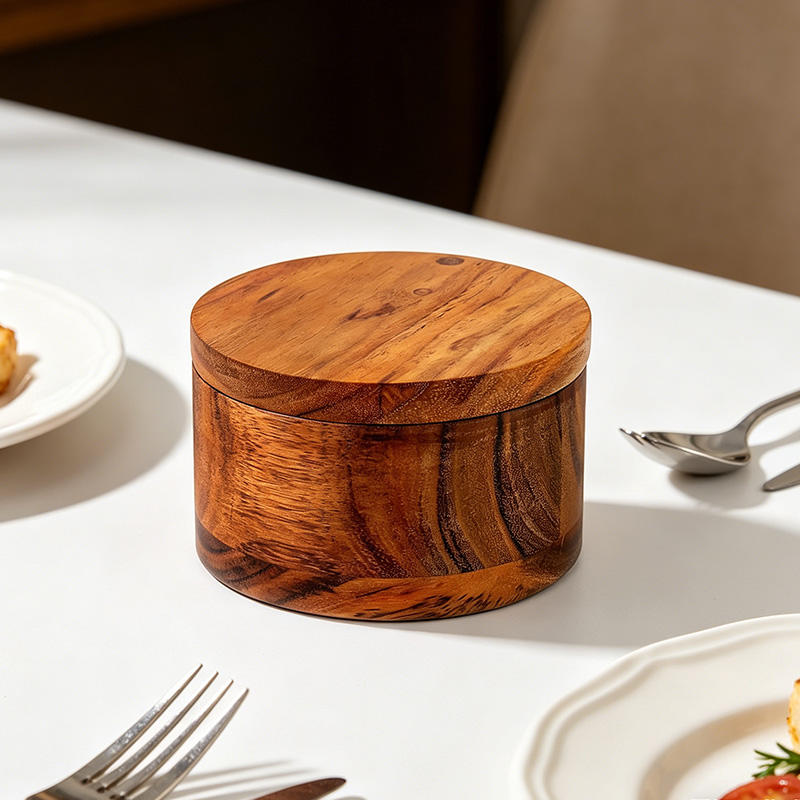 Rotating Lid Design Customized Walnut Wood Rotating Lid Stash Box with Laser Engraving ...